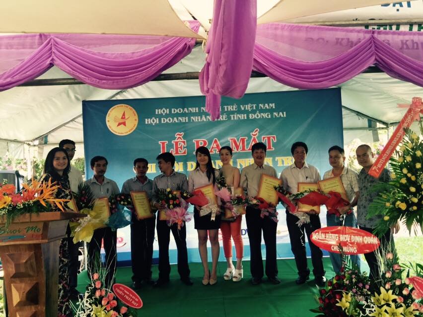 Ra mắt chi hội Doanh nhân trẻ Tân Phú - Định Quán