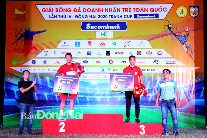 Hai đội Hội DNT: Hải Phòng và Đồng Nai giành hạng nhì, hạng ba bảng series A